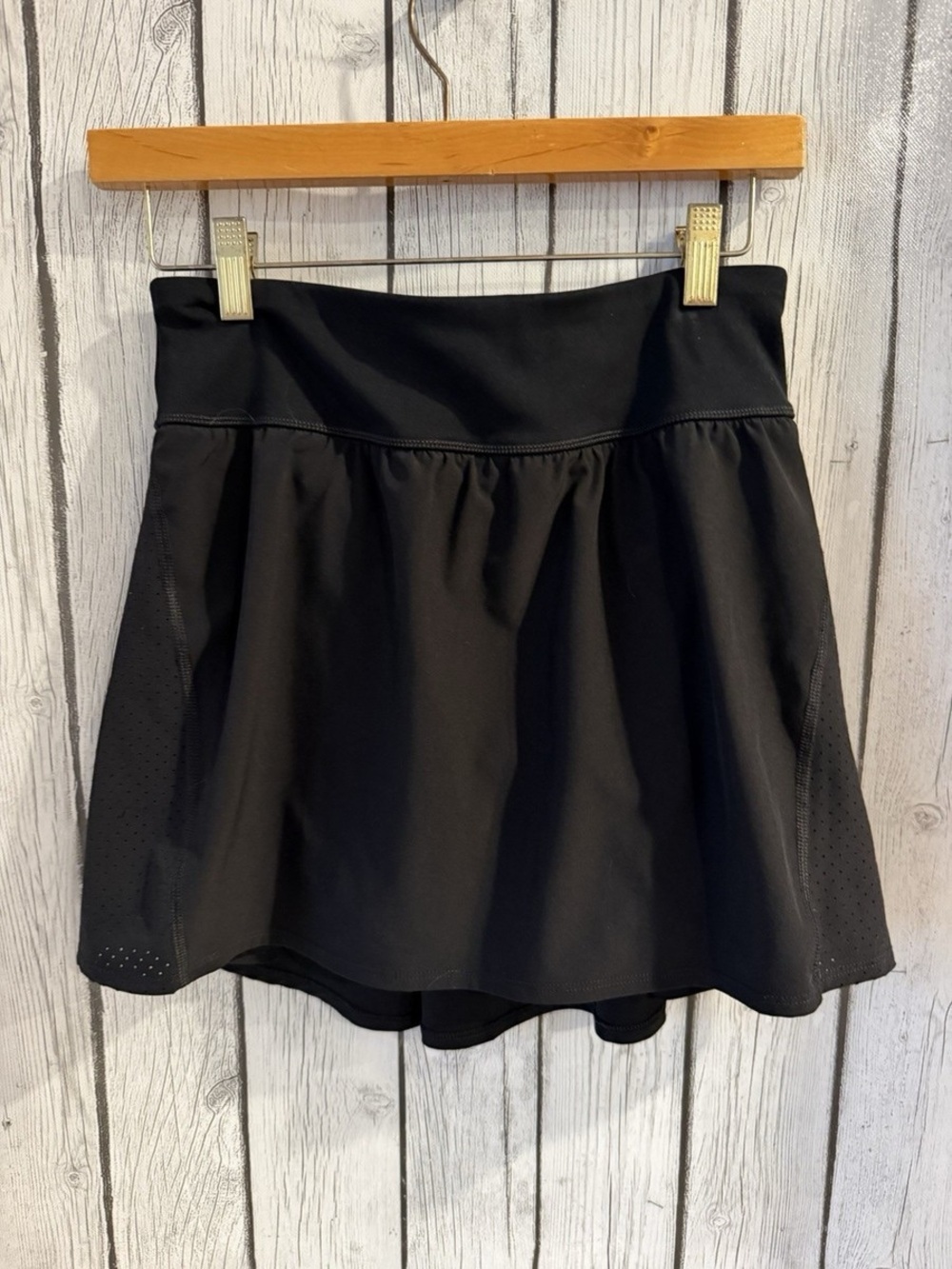 Spanx Skort Get Moving Pleated Athletic Tennis Pickleball⚫️